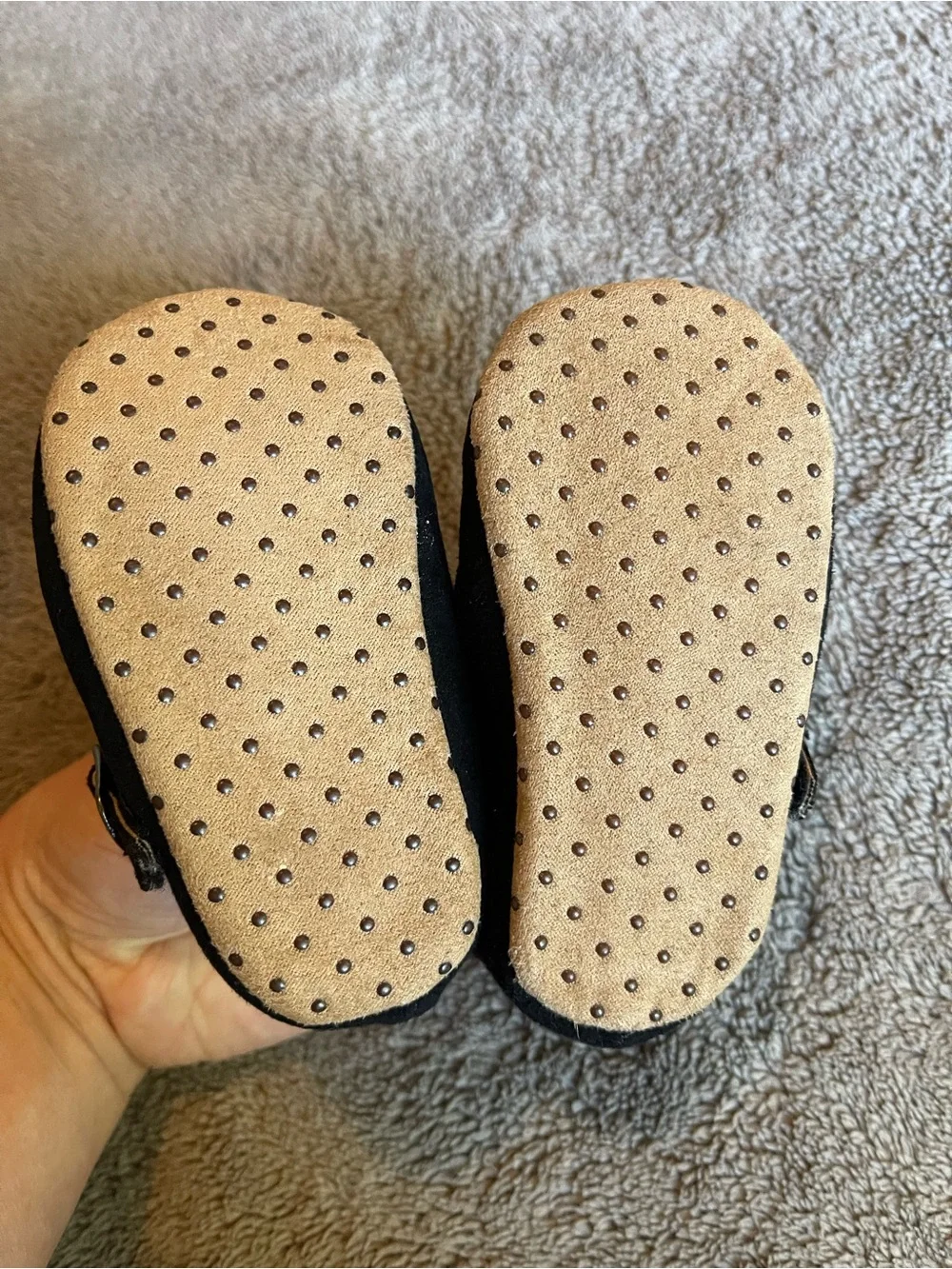 Old Navy Black Double-Strap Mary Jane Dress Shoes